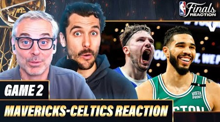 NBA Finals Game 2 Reaction: Celtics lead 2-0 vs. Luka, Kyrie &amp; Mavericks | Colin Cowherd + Timpf