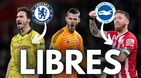 10 FICHAJES LIBRES PARA LA PREMIER LEAGUE 24-25