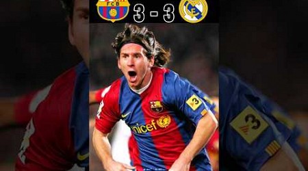 Real Madrid vs Barcelona La Liga 2006/07 #football #youtube #shorts