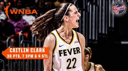 HIGHLIGHTS from Caitlin Clark&#39;s HUGE game in win vs. Mystics 