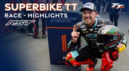 RST Superbike TT Race - Highlights | 2024 Isle of Man TT Races