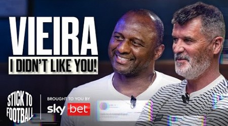 Vieira: Rivalry with Keane, Wenger &amp; Arsenal Career | Stick to Football EP 33