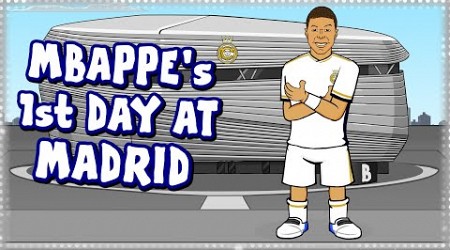 MBAPPE&#39;S 1st DAY at REAL MADRID!