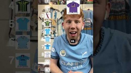 Blind Ranking Man City’s Kits 