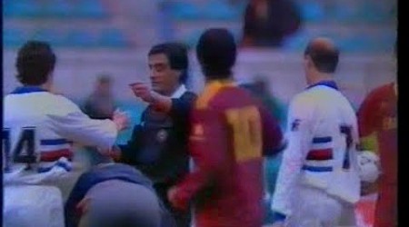 IT2:10 / 3:22ROMA-Sampdoria 2-0 RIZZITELLI, GIANNINI 11ª giornata Andata 24-11-1991