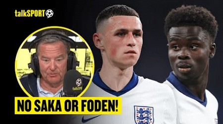 Jeff Stelling SNUBS Saka &amp; Foden In His SHOCKING England Euro XI! 