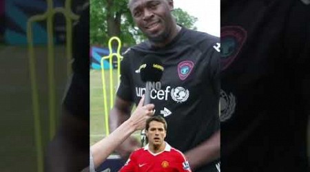 Usain Bolt Plays Legend Or Not Man United Edition 