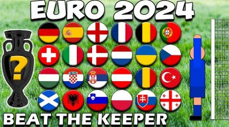 Beat The Keeper ⚽ EURO 2024 ⚽ Group Matches to Final 