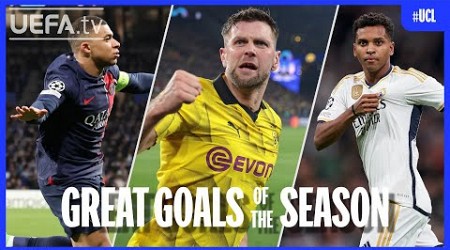 #UCL Great Goals of the Season | Mbappé, Füllkrug, Rodrygo