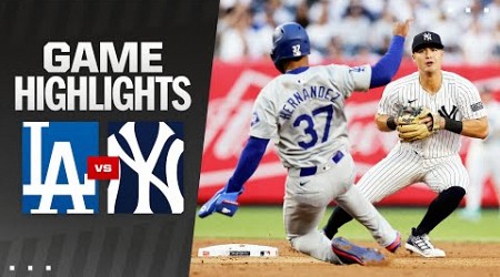 Dodgers vs. Yankees Game Highlights (6/7/24) | MLB Highlights