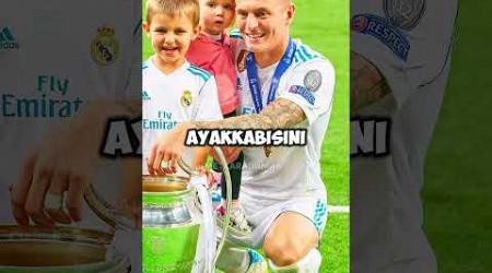 Kroos, Real Madrid&#39;le oynadığı son maçta neden ayakkabısını değiştirdi?