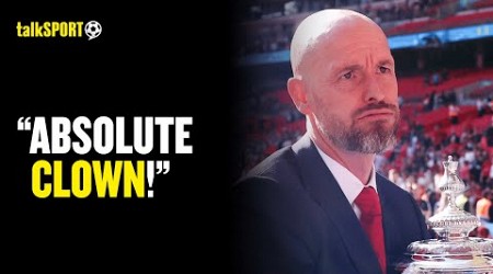 Man Utd Fan FURIOUS With &#39;ABSOLUTE CLOWN&#39; Ten Hag Staying &amp; INSISTS They Should&#39;ve Hired Poch! 