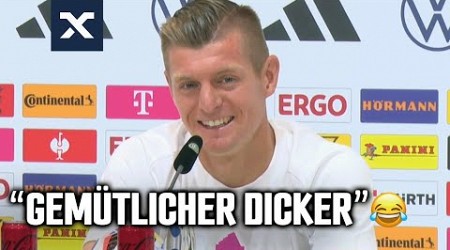 Toni Kroos lacht über Frage zu seiner Physis | EM 2024