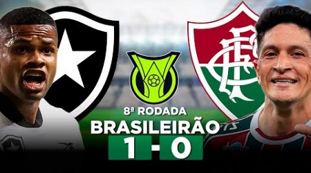 BOTAFOGO 1 x 0 FLUMINENSE Campeonato Brasileiro Série A 2024 8ª Rodada | Narração