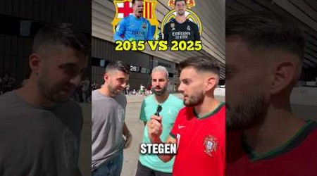 BARCELONA 2015 vs REAL MADRID 2025 ¿Quién es mejor? #realmadridfans #mbappe #cules #footballfunny