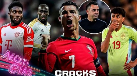 DOBLETE de CR7 antes de la EURO | ¿MENDY por DAVIES? | YAMAL triste por XAVI… ¡Y por la ESCUELA!