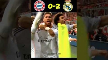 Bayern Munchen vs Real Madrid - Bayern Munich was humiliated in front of its own supporters #shorts