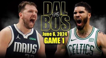 Dallas Mavericks vs Boston Celtics Full Game 1 Highlights - June 6, 2024 | 2024 NBA Finals