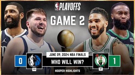 Boston Celtics vs Dallas Mavericks Full Game 2 Highlights | Jun 9 | 2024 NBA Finals