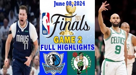 Dallas Mavericks vs Boston Celtics NBA Finals Game 2 FULL Highlights 06/07/24 | 2024 NBA Finals