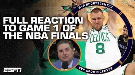 FULL REACTION: Celtics beat the Mavericks in Game 1 of the NBA Finals 