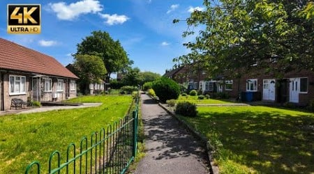 Sunday Walk in the Suburbs of an English City | HULL, ENGLAND