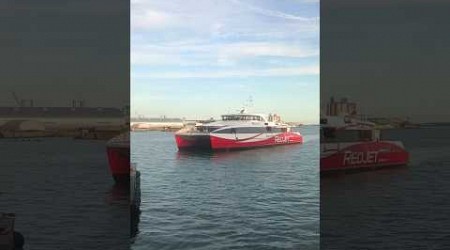 Red Jet 4 Red Funnel Ferry from Southampton to East Cowes Isle of Wight