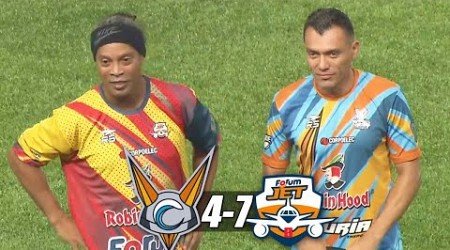 ¡ARANGO vs RONALDINHO! VIKINGOS DEL CARIBE 4-7 FORUM JET | RESUMEN COMPLETO | LIGA MONUMENTAL