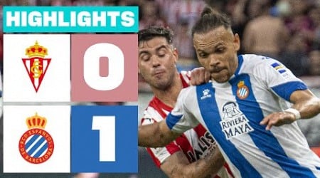 Resumen de Real Sporting vs RCD Espanyol (0-1)