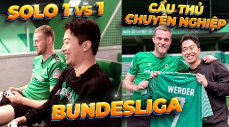 CrisDevilGamer Solo 1 vs 1 với cầu thủ chuyên nghiệp Bundesliga