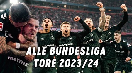 ALLE BUNDESLIGA TORE DER SAISON 2023/24 | SV Werder Bremen