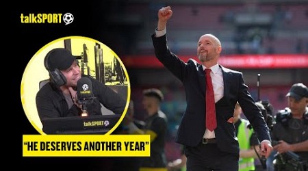 Olly Murs Is DELIGHTED That Erik Ten Hag Will Be Staying At Manchester United