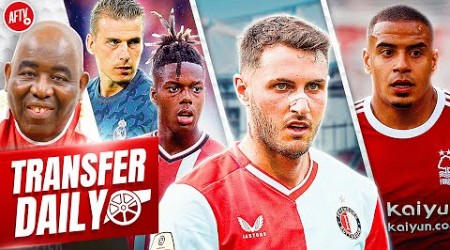 Arsenal Turn To Gimenez &amp; Williams After Sesko Snub &amp; Murillo For Kiwior? | Transfer Daily