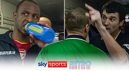 Roy Keane CLASHES with Patrick Vieira in the Highbury tunnel! 