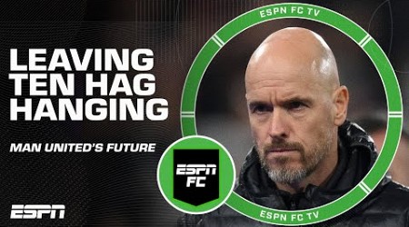 Erik ten Hag LEFT HANGING 