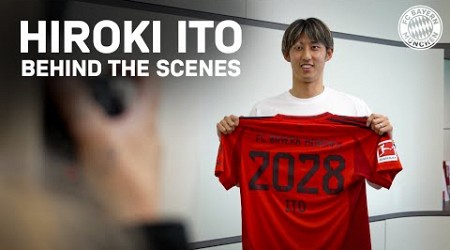 Hiroki Ito&#39;s First Day at FC Bayern | Behind The Scenes