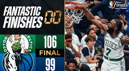 Final 4:09 WILD ENDING #1 Celtics vs #5 Mavericks | Game 3 | June 12, 2024