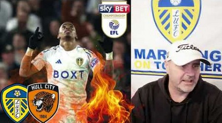 Leeds United v Hull City. Post Match Reaction, April Fools, Never !! #leedsunited #championship #mot