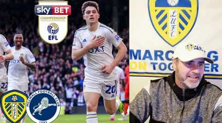 Leeds United v Millwall Post Match Reaction. We are top of the league !! #leedsunited #championship