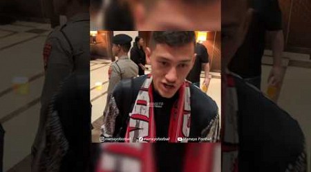 Keramahan Jay Idzes Ke Fans Timnas Di Hotel. Begini Reaksi Bang Jay Saat Ditanya Tentang Inter Milan