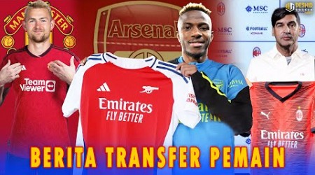 RESMI! Paulo Fonseca Latih AC Milan - Osimhen ke Arsenal - De Ligt ke Man United - Transfer Pemain