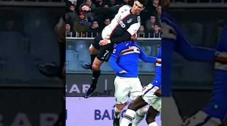 CRISTIANO RONALDO STUNNING HEADED GOAL AGAINST SAMPDORIA, RISING 2 METERS 56 CENTIMETERS