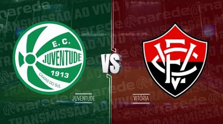 JUVENTUDE X VITÓRIA AO VIVO - JOGO AO VIVO DIRETO DO ALFREDO JACONI - TRANSMISSÃO BRASILEIRÃO 2024