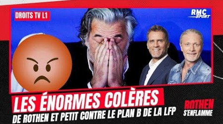 Droits TV Ligue 1 : Les énormes colères de Rothen et Petit contre l&#39;idée d&#39;une chaîne à 25€/mois