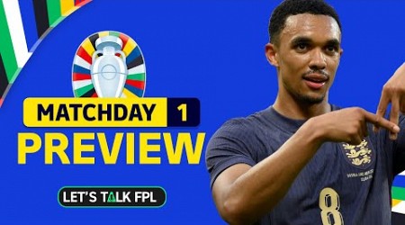 MATCHDAY 1 PREVIEW | Euro 2024 fantasy Tips