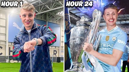 I Became a CHAMPIONS LEAGUE Footballer For 24 Hours