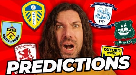 Championship 24/25 bookies PREDICTIONS