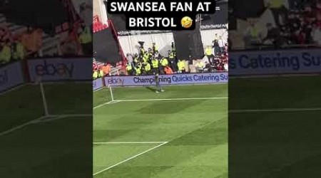 Scary Swansea fan 