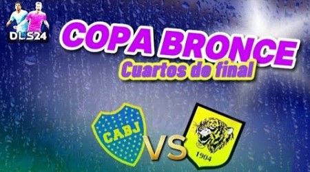 BOCA JUNIORS vs HULL CITY cuartos de final,copa Bronce en DREAM LEAGUE SOCCER.