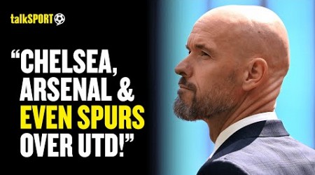 Neil &#39;Razor&#39; Ruddock INSISTS Spurs &amp; Chelsea Are &#39;MORE ATTRACTIVE&#39; To Players Than Man United! 